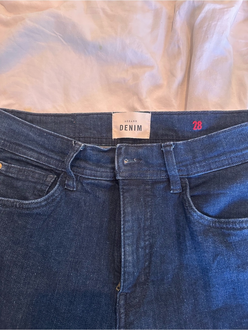Denim High-Rise Dark Blue Women’s Jeans - 28